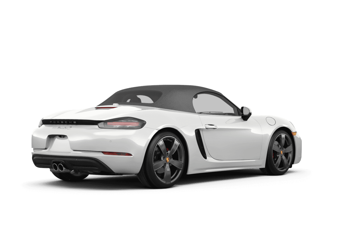 Porsche 718 Boxster  - Back view Porsche 718 Boxster  - Back view