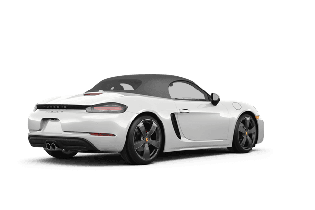 Porsche 718 Boxster  - Back view Porsche 718 Boxster  - Back view